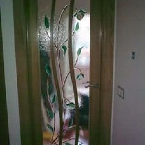 puerta en cristal fusing